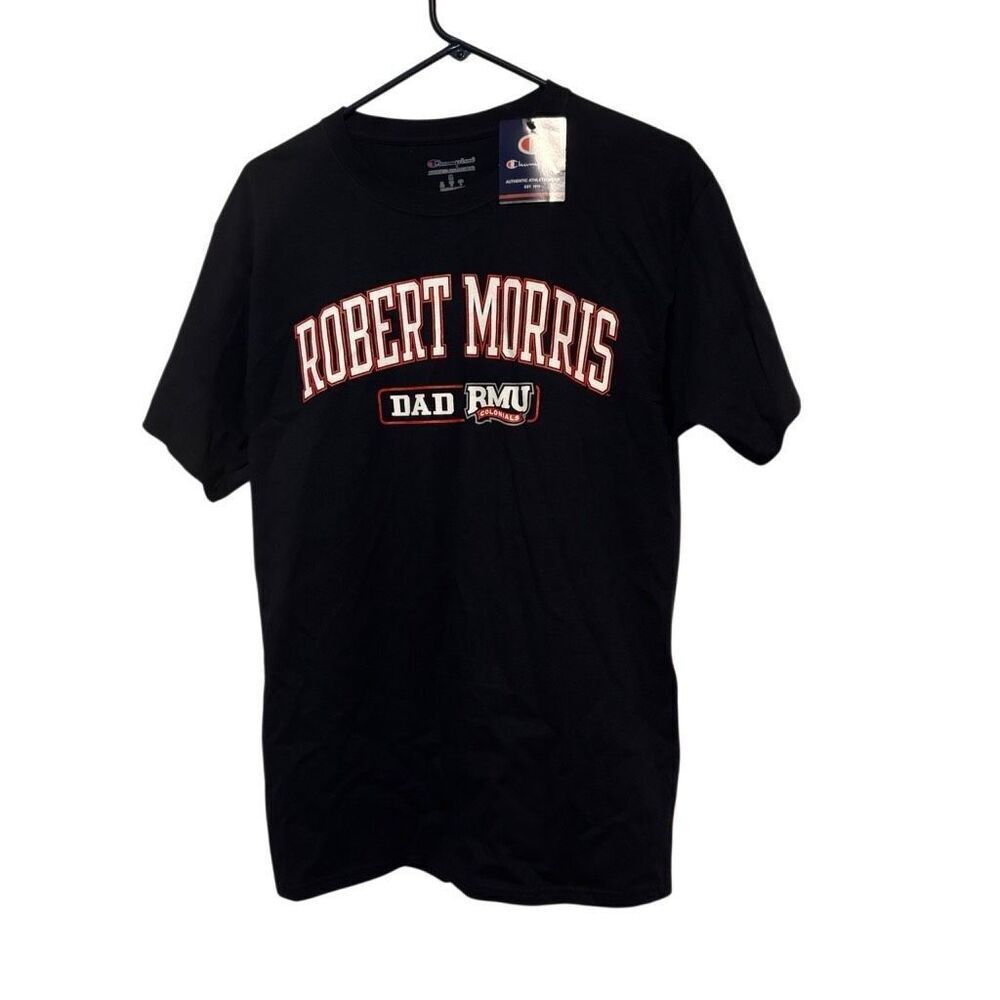 Robert Morris University Colonials Dad Size Medium Champion T-Shirt *New*